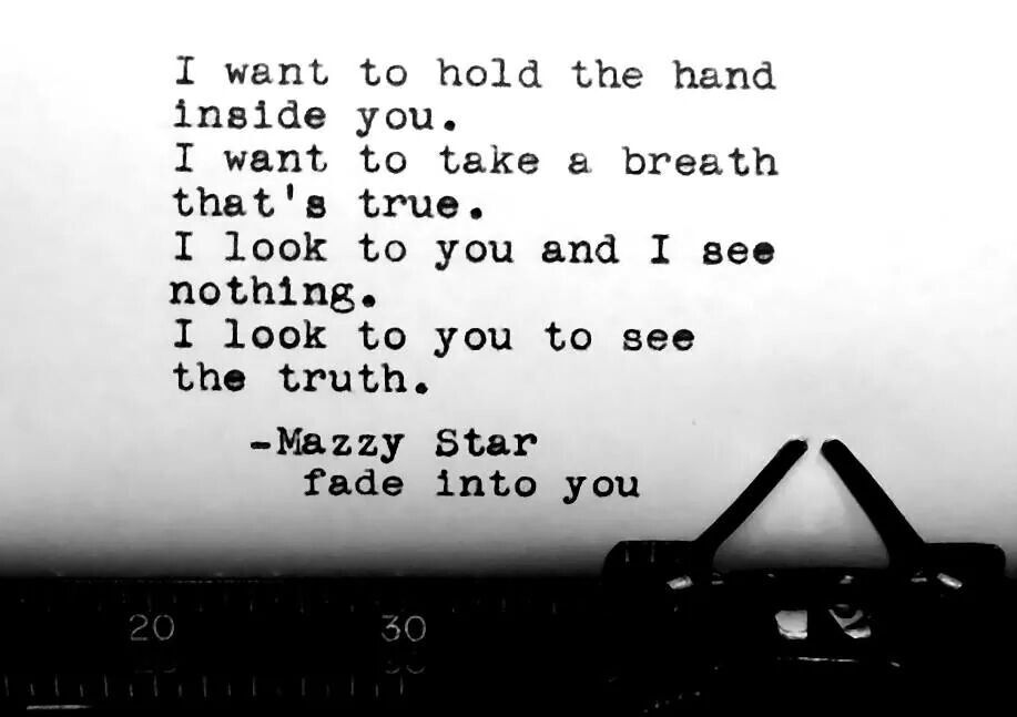 Fade into you – Mazzy Star